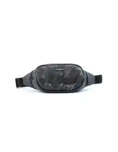 Marsupio uomo in pelle e tessuto tecnico modello Dallas 2