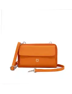 Portafoglio a tracolla in pelle donna modello Kim 2