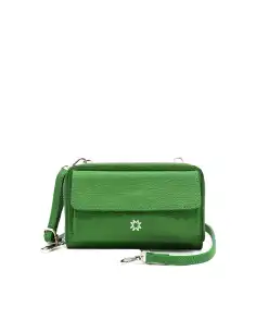 Portafoglio a tracolla in pelle donna modello Kim