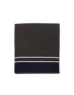 Sciarpa da uomo in seta foderata di lana