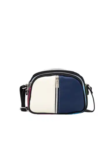 Borsa donna in pelle modello Brigitte mini multicolor