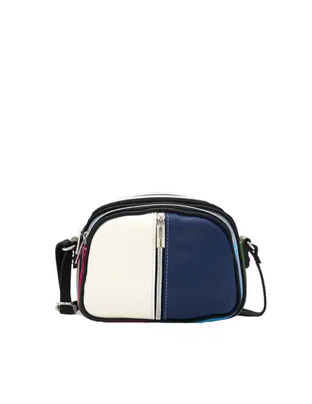 Borsa donna in pelle modello Brigitte mini multicolor