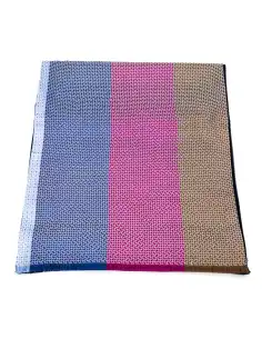 Sciarpa in seta foderata in lana