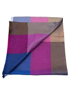 Sciarpa in seta foderata in lana 2