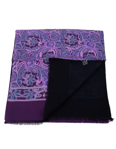 Sciarpa in seta e lana