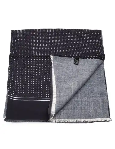 Sciarpa in seta e lana